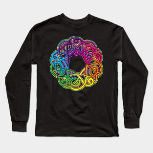 Rainbow Tangle Long Sleeve T-Shirt